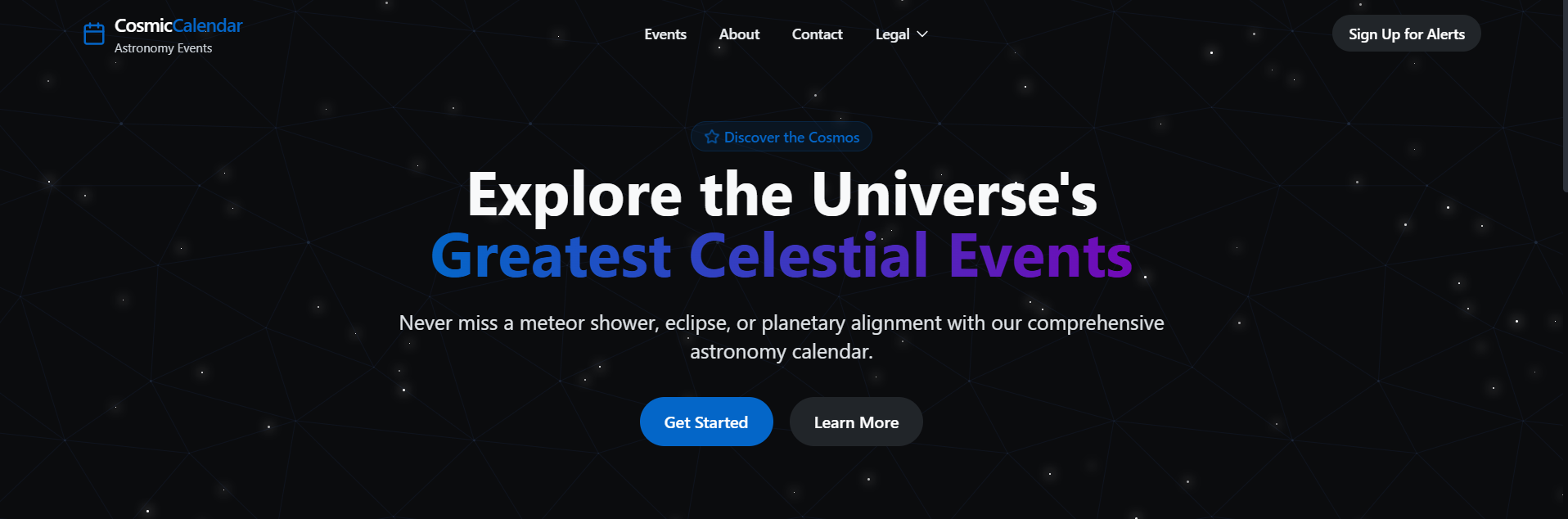 Cosmic Calendar