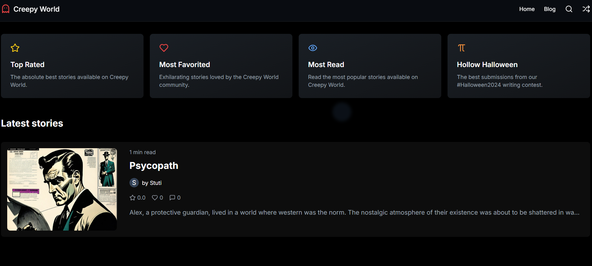 Creepy Website